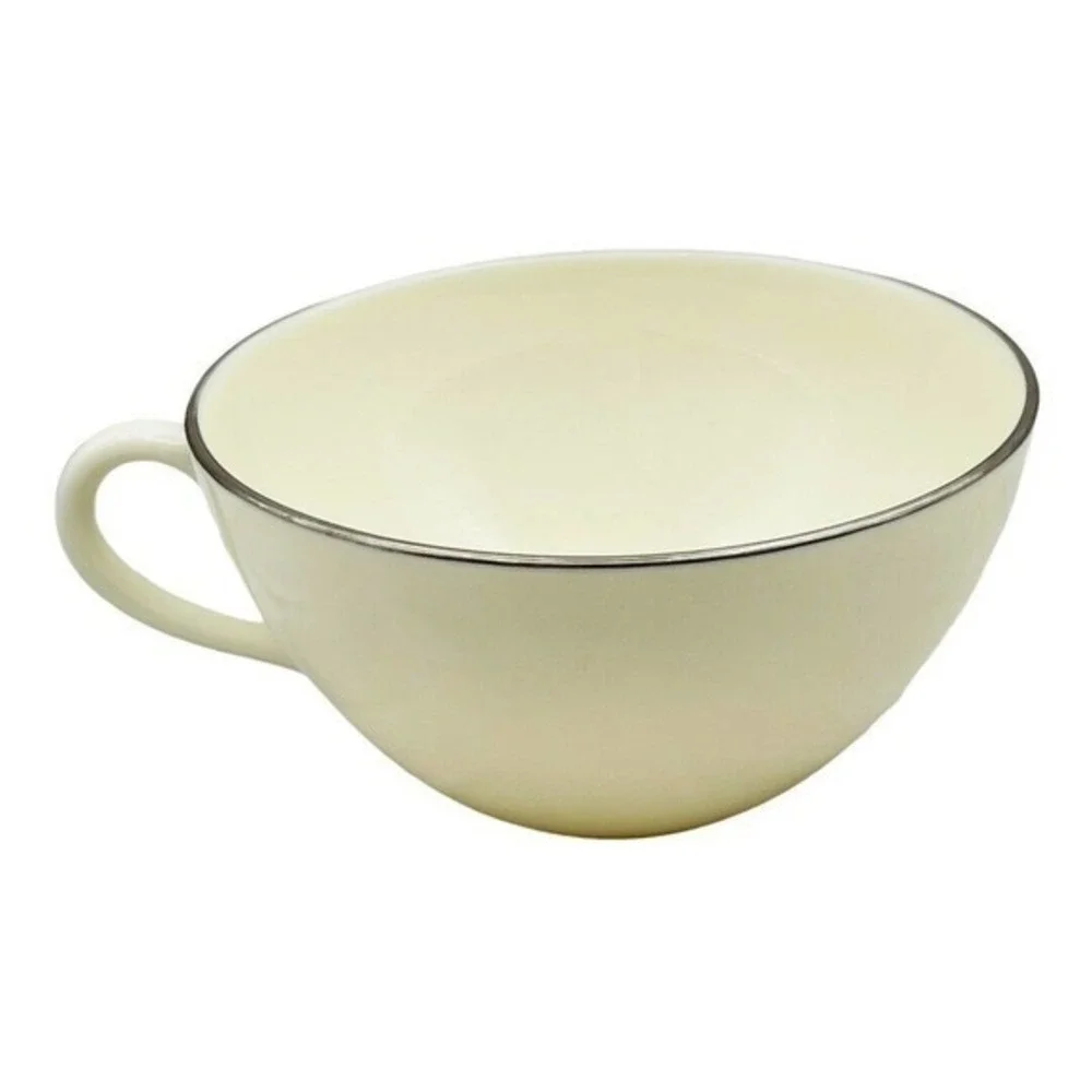 Vintage Lenox Olympia Platinum Cup and Saucer 2 pcs Set  | Home Drinkwear